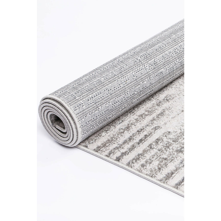 Windjana Abstract Diamond Grey Rug 160x230cm