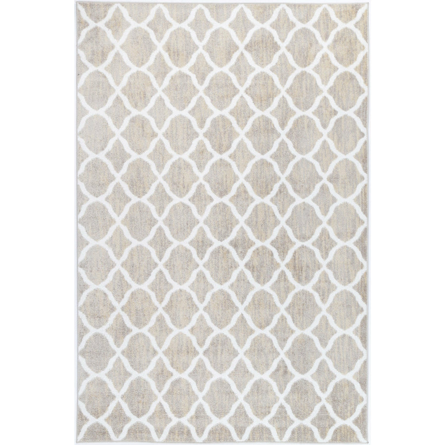 Windjana Lattice Latte Rug 160x230cm