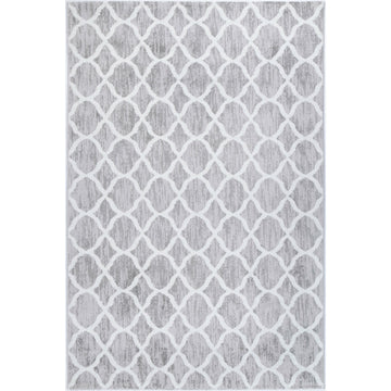 Windjana Lattice Silver Rug 160x230cm