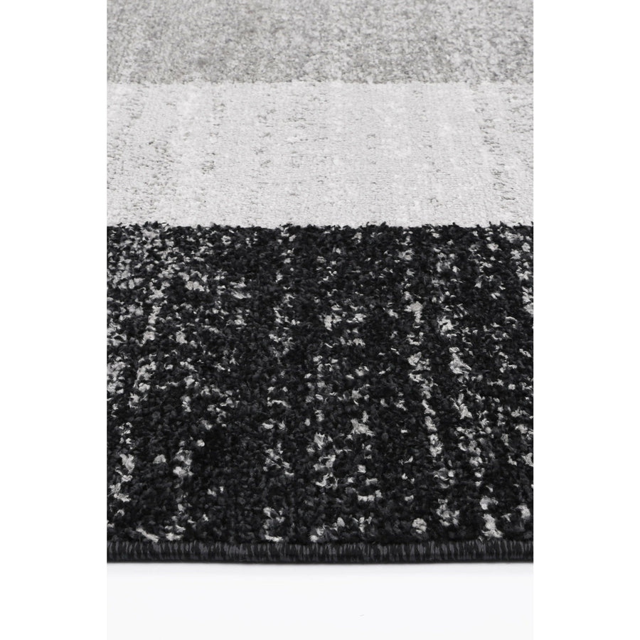 Windjana Abstract Geometric Grey Rug 160x230cm