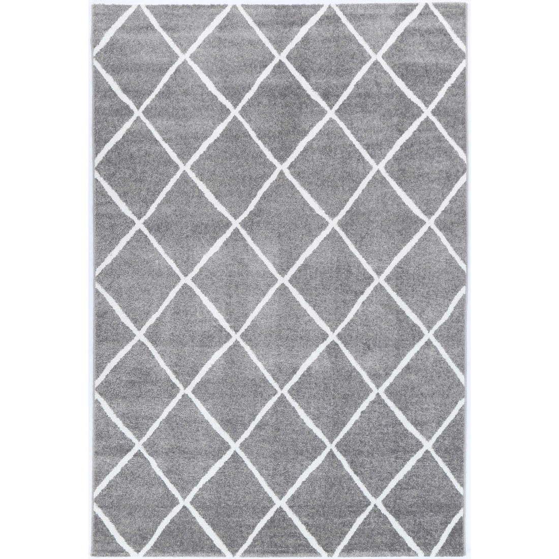 Windjana Diamond Grey Rug 200x290cm