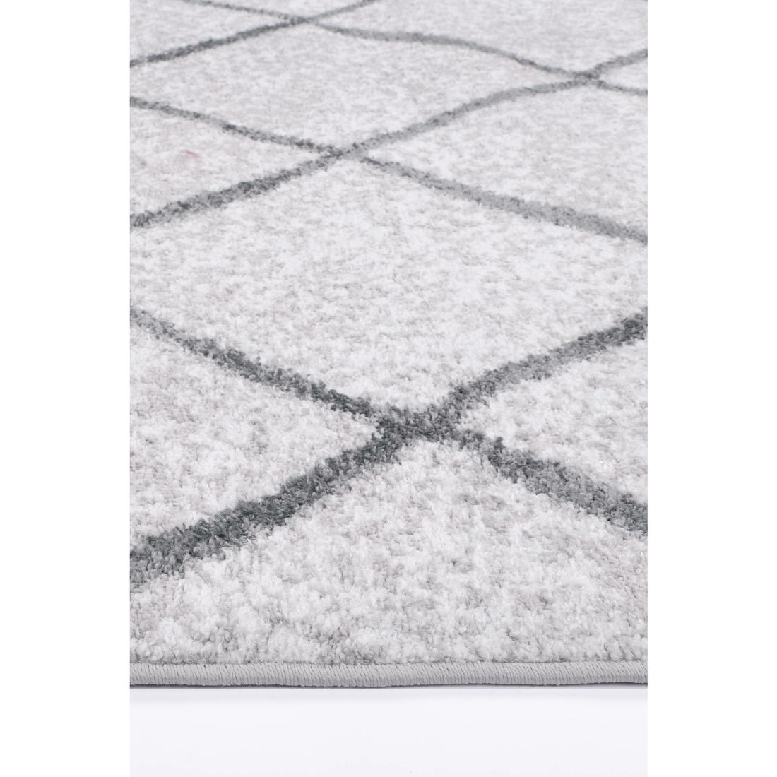 Windjana Diamond Silver Rug 200x290cm