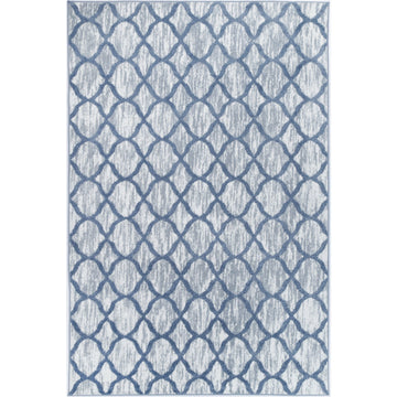 Windjana Lattice Blue Rug 200x290cm