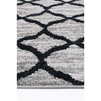 Windjana Lattice Charcoal Rug 200x290cm