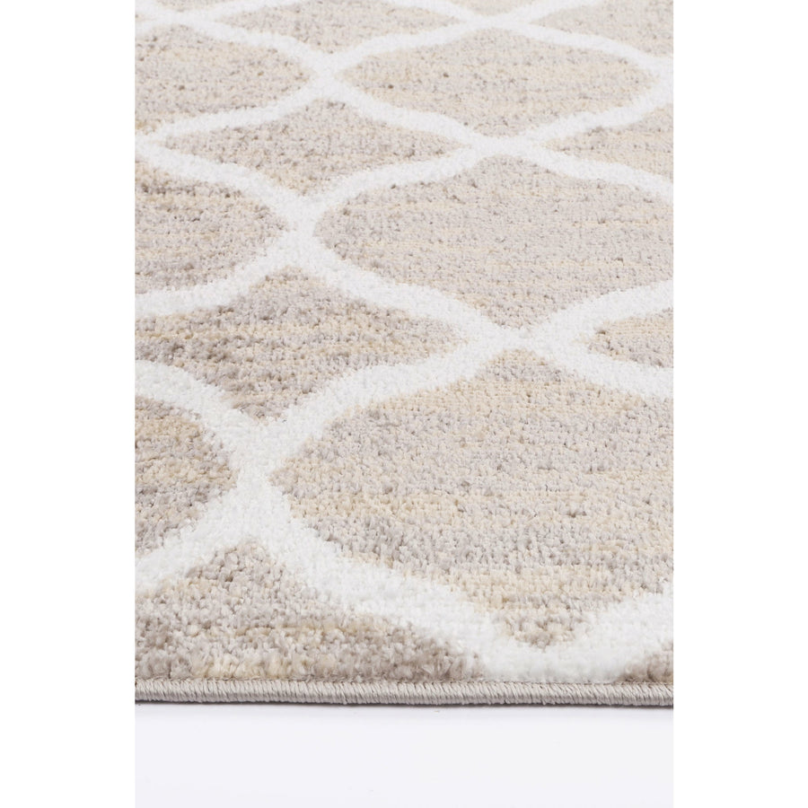 Windjana Lattice Latte Rug 200x290cm