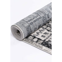 Windjana Tribal Charcoal Rug 200x290cm