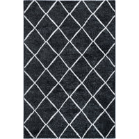 Windjana Diamond Charcoal Rug 240x330cm