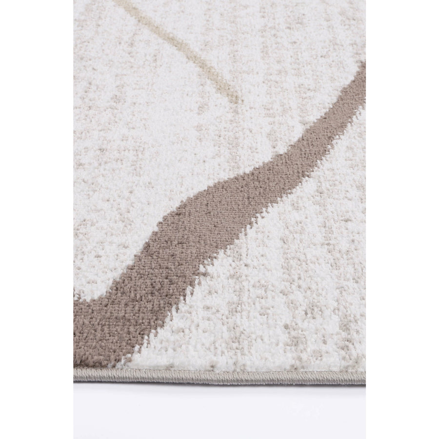 Windjana Abstract Stripe Latte Rug 240x330cm