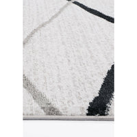 Windjana Abstract Stripe White Rug 240x330cm