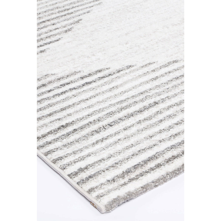 Windjana Abstract Diamond Silver Rug 240x330cm