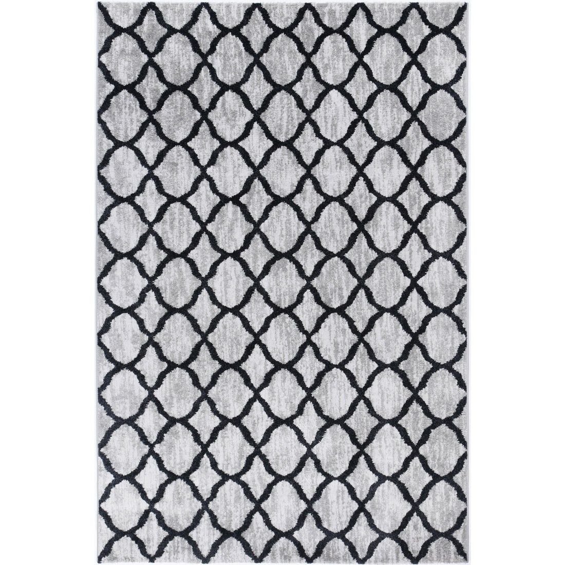 Windjana Lattice Charcoal Rug 240x330cm