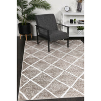 Windjana Diamond Mocha Rug 280x380cm