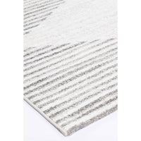 Windjana Abstract Diamond Silver Rug 280x380cm