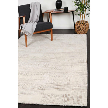 Verve Cream Brick Rug 160x230cm