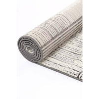 Verve Light Grey Brick Rug 160x230cm