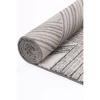 Verve Grey Geometric Rug 160x230cm