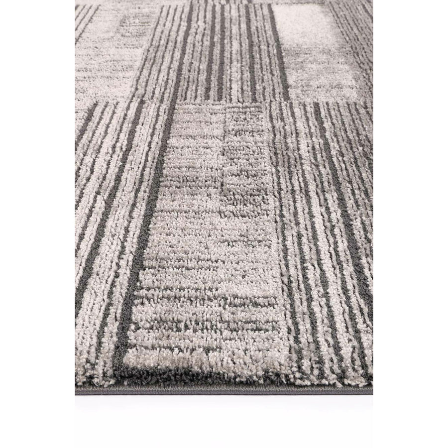 Verve Grey Brick Rug 200x290cm