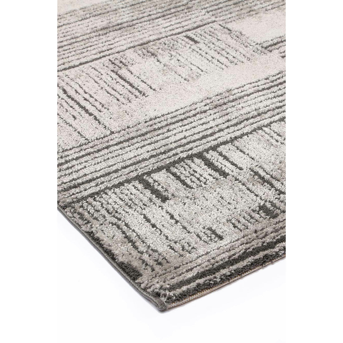 Verve Grey Brick Rug 200x290cm