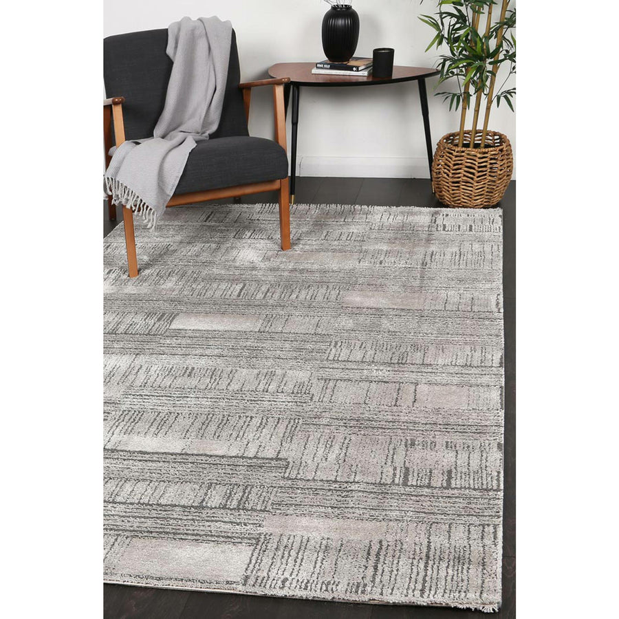 Verve Grey Brick Rug 240x330cm