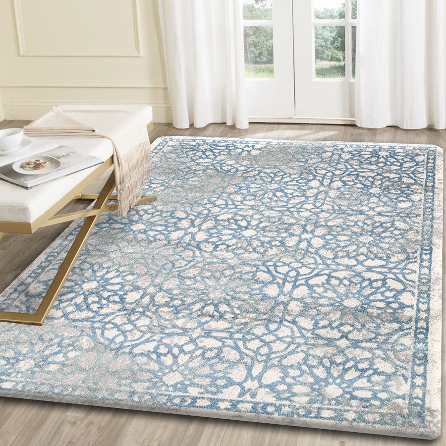 Morisot Blue Demask Rug 120x160cm