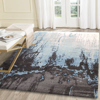 Morisot Blue Abstract Rug 200x290cm