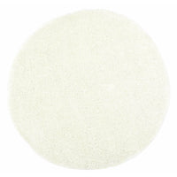 Alpine Shaggy Cream Rug 160x160 cm Round