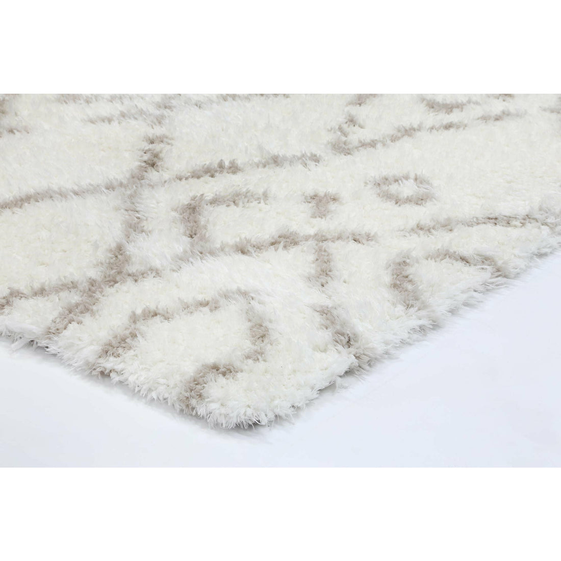 Moroccan Cream and Beige Fes Rug 160X230cm