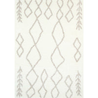 Moroccan Cream and Beige Tribal Rug 200X290cm