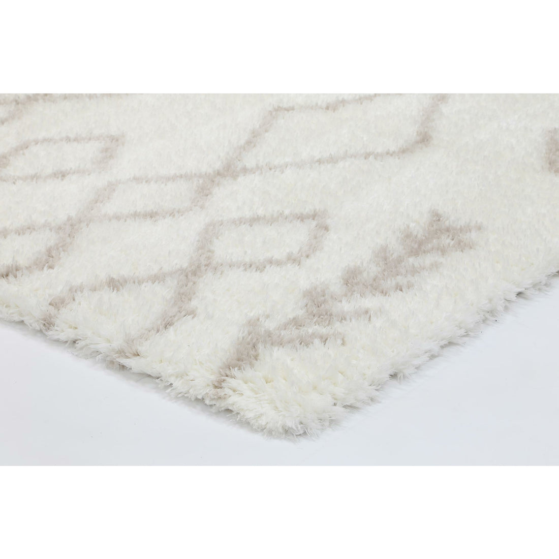 Moroccan Cream and Beige Tribal Rug 200X290cm