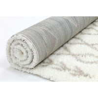 Moroccan Cream and Beige Tribal Rug 240X330cm