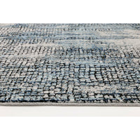 Roman Mosaic Modern Grey Turquoise Rug 200x290 cm