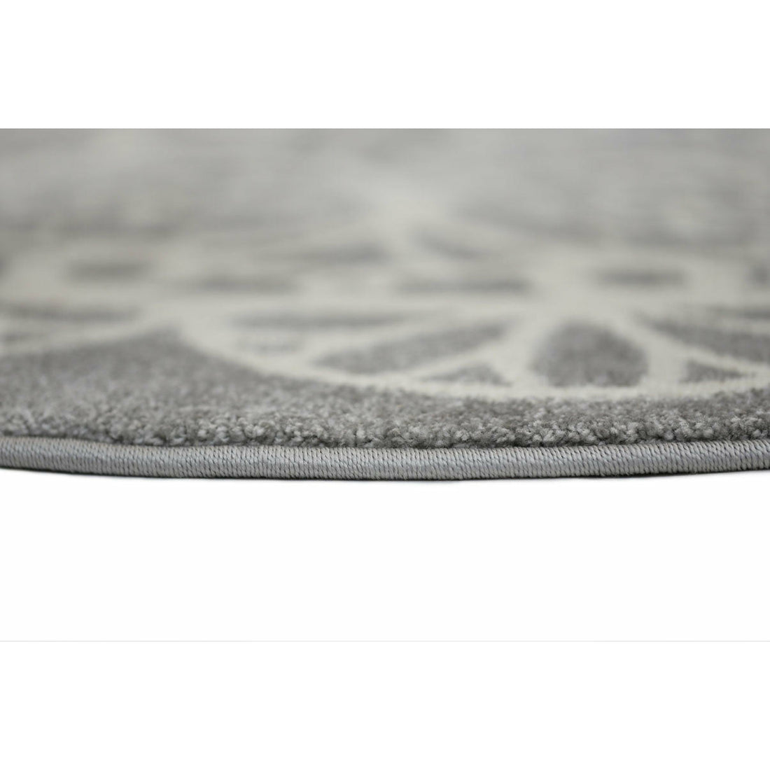 Piccolo  Grey and White Doily Kids Rug 120x170cm