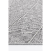 Isaiah Grey Tiled Geometric Rug 120x170cm