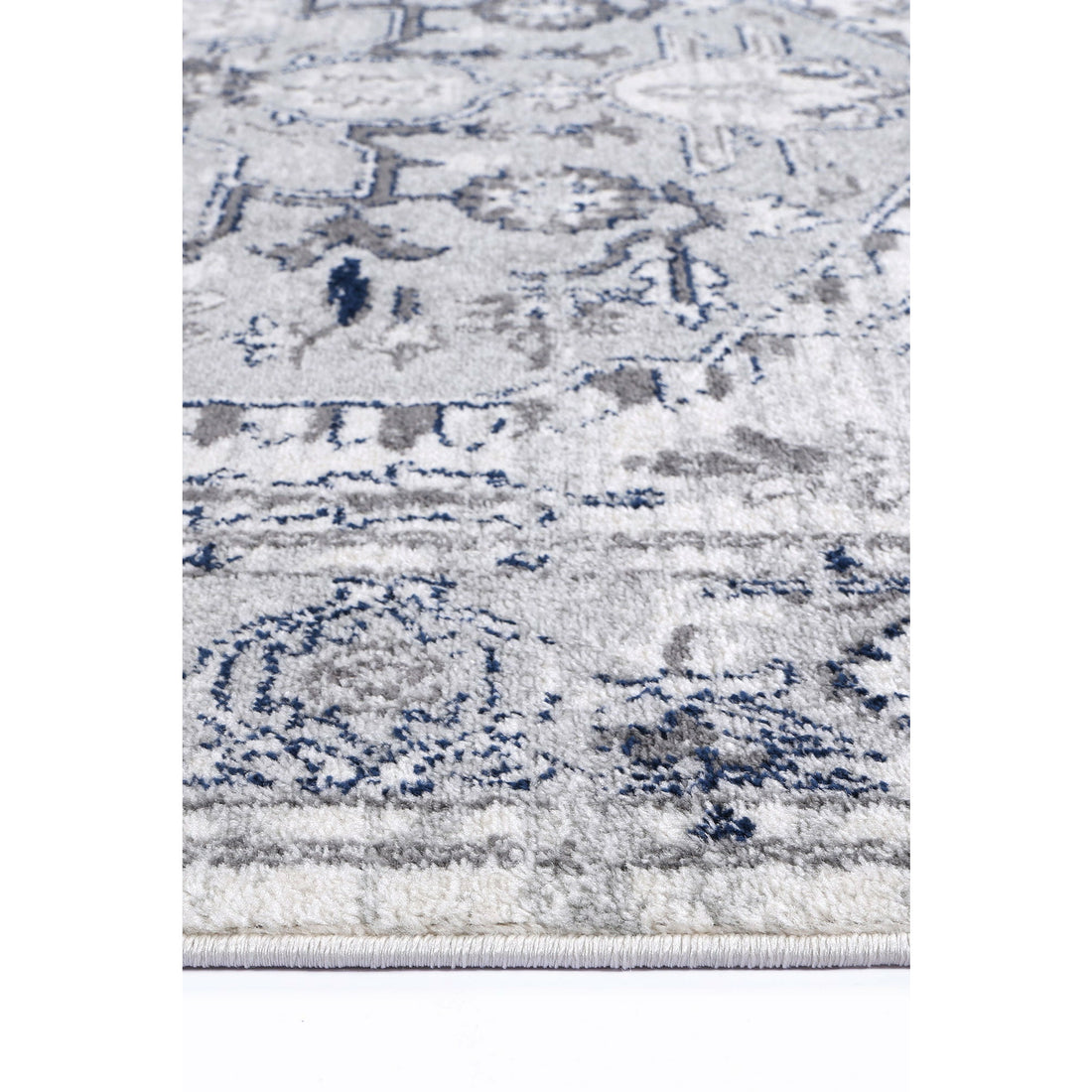 Ligures Grey White Rug 200X290cm