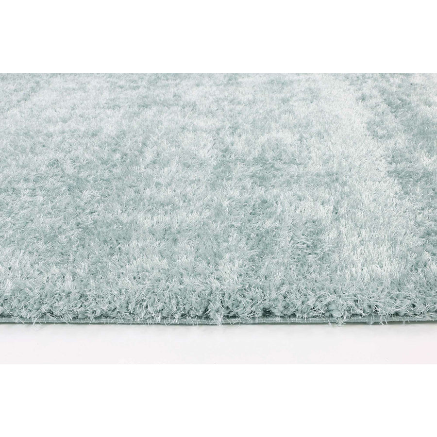 Puffy Soft Shaggy Teal Blue 200x290 cm