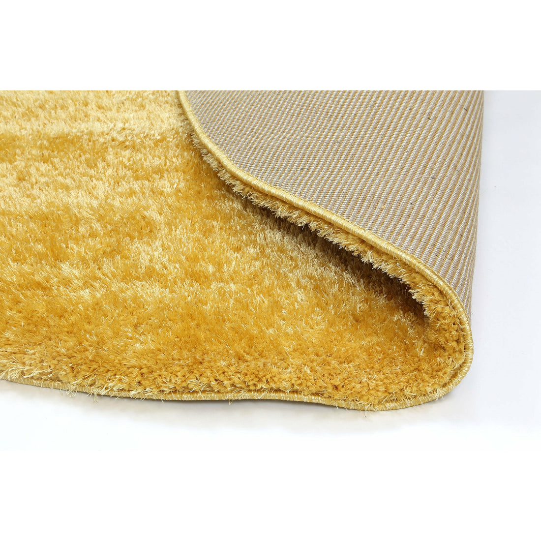 Puffy Soft Shaggy Mustard Yellow 200x290 cm