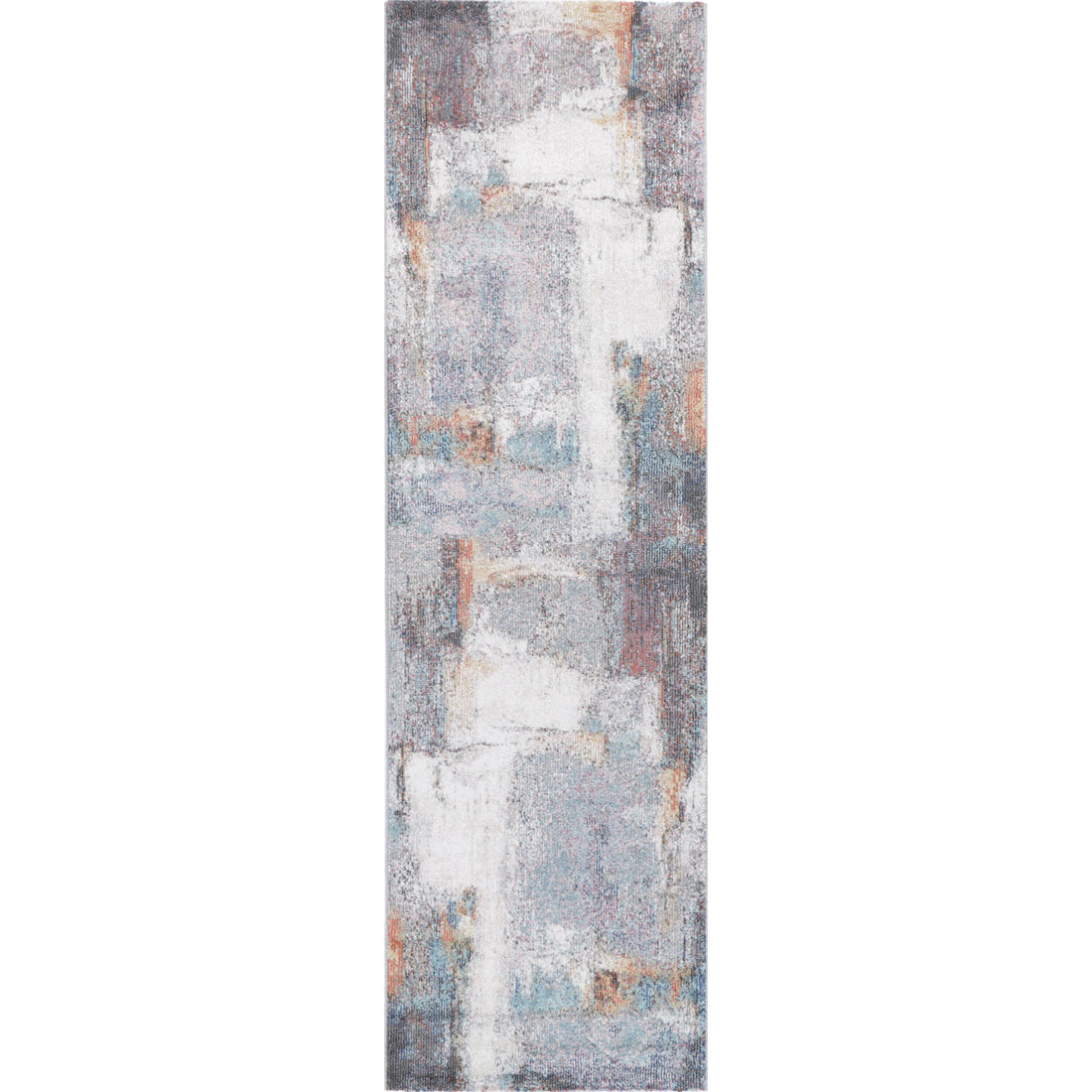 Aveza Abstract Grey Rug 160x160cm