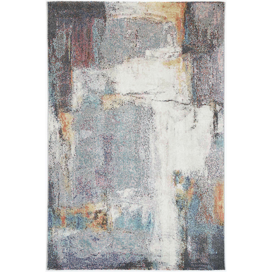 Aveza Abstract Grey Rug 200x290 cm