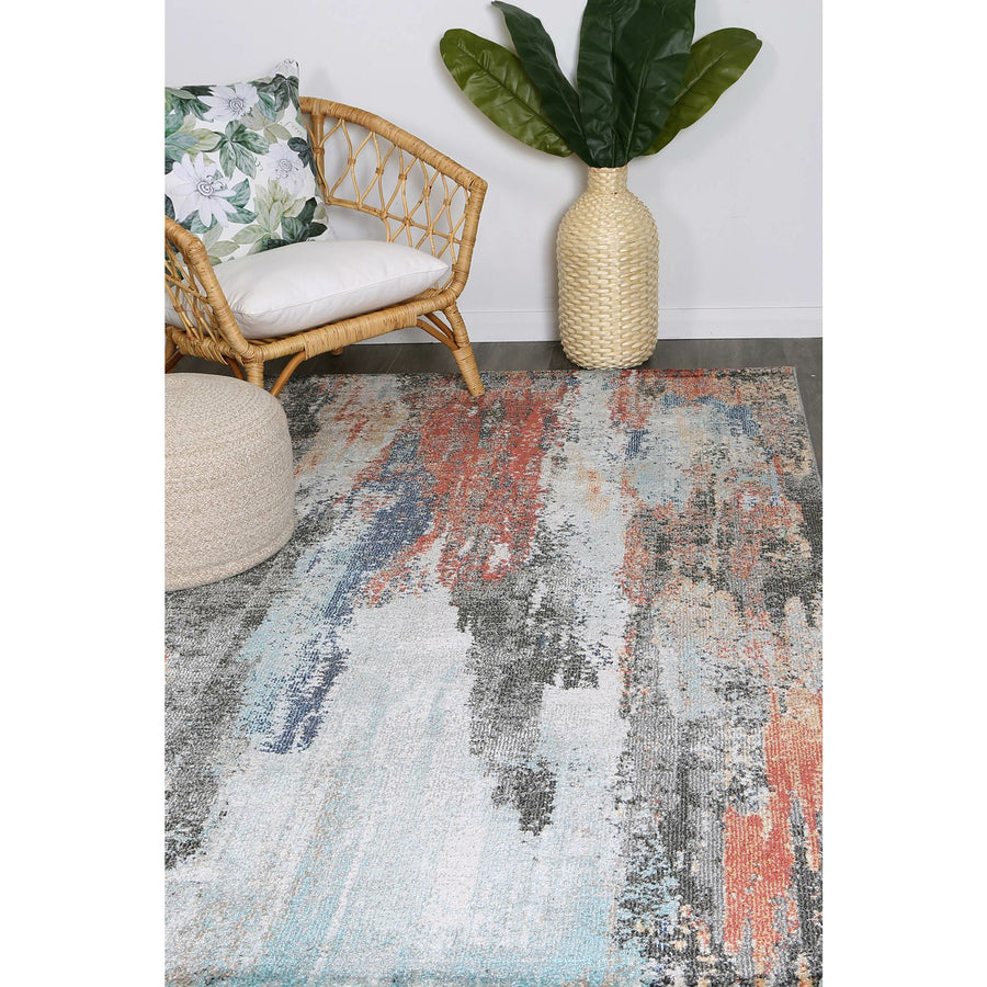 Aveza Abstract Multi Rug 200x200cm