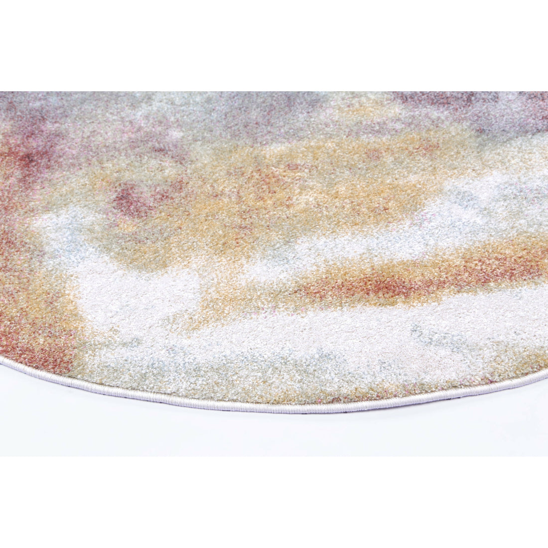 Windsor Water Art Multi Round Rug 160x160cm