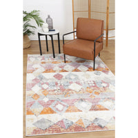 Windsor Tiled Multi Rug 200x290cm