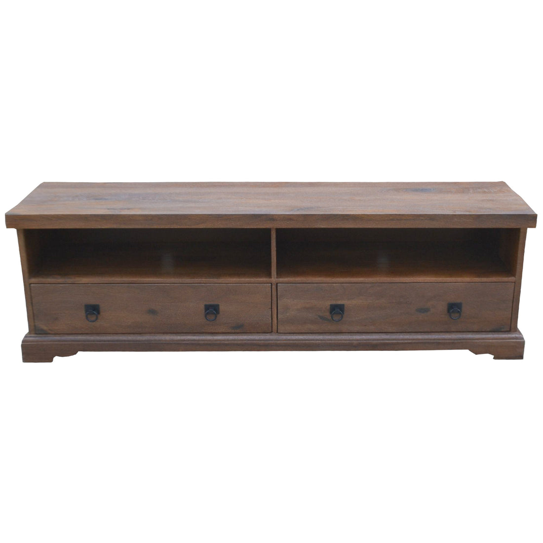 Florence Entertainment TV Unit 180cm 2 Drawer Solid Mango Timber Wood