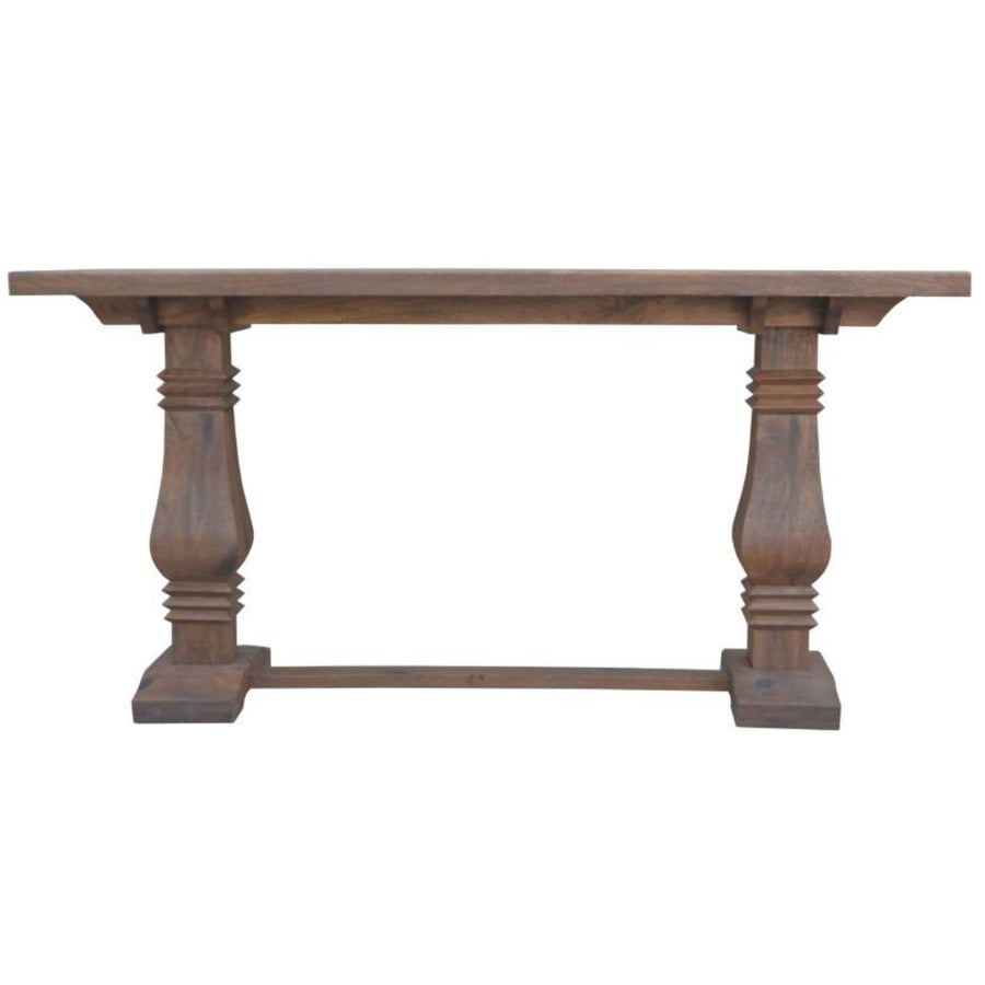 Florence Console Hall Entrance Table 160cm Pedestal Timber French Provincial