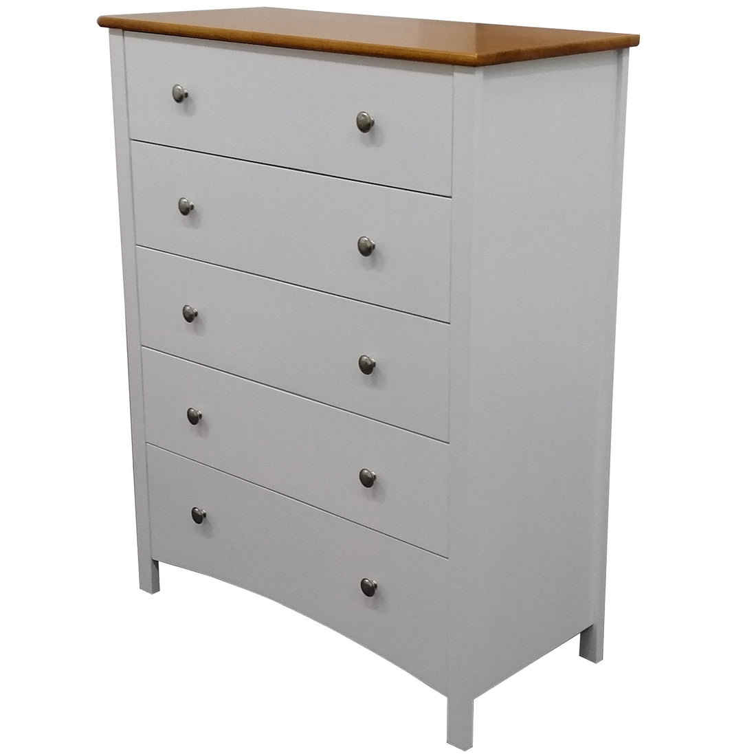 Lobelia Bedside Tallboy 3pc Bedroom Set Drawers Nightstand Storage Cabinet - White