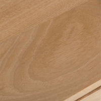 Storage Cabinet Buffet Chest of 4 Drawer Mango Wood Rattan Natural