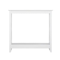 Coastal Console Table in White