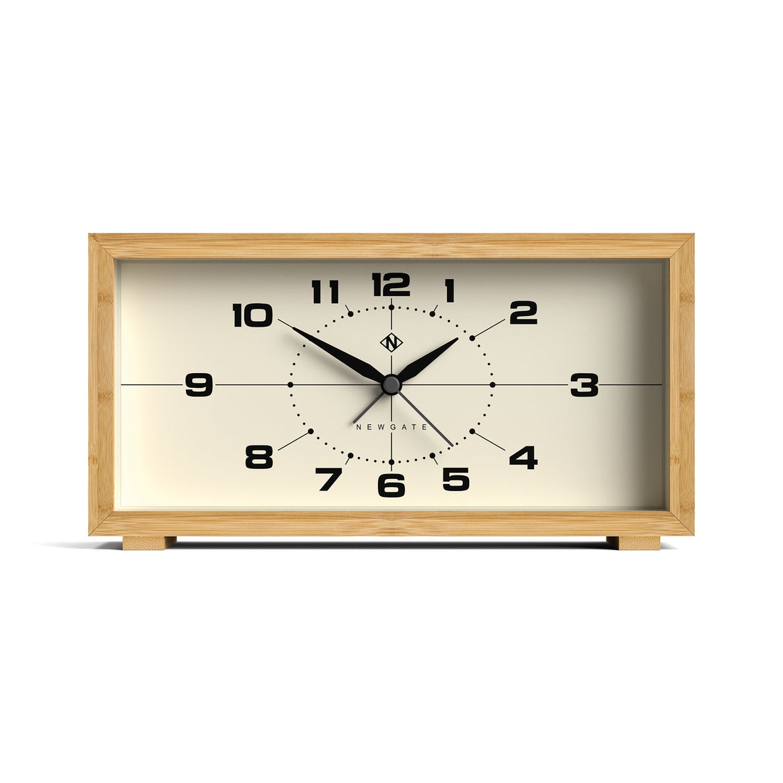 Newgate Lemur Alarm Clock - Retro-Inspired Arabic dial