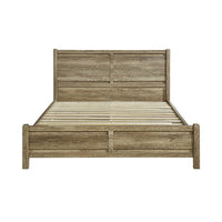 Bed Frame Natural Wood - King