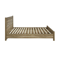 Varnished Oak Bed Frame - King