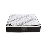 Pocket Spring Coil Mattress Euro Top (Medium Weight) 33cm Thick - Queen